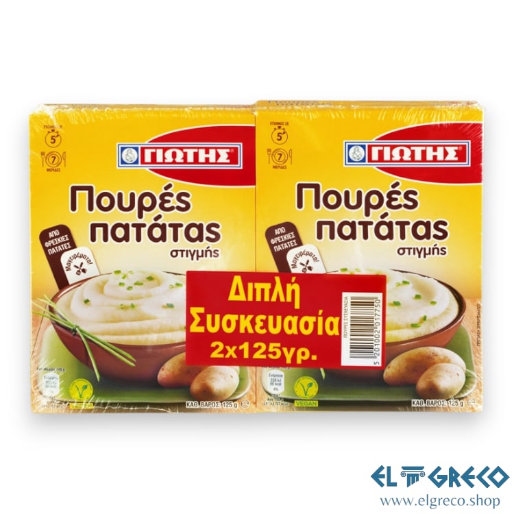Картофено Пюре ''Йотис'' 2 х 125гр.