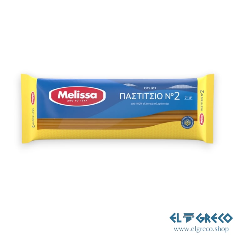 Макарони за Пастицио №2 ''Melissa'' 500гр.