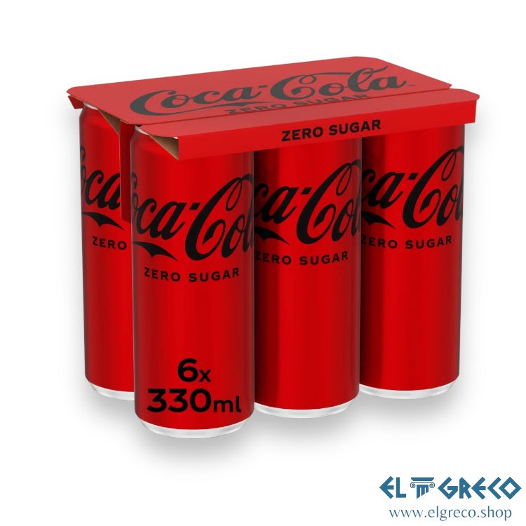 Кока Кола Зеро 6х330ml