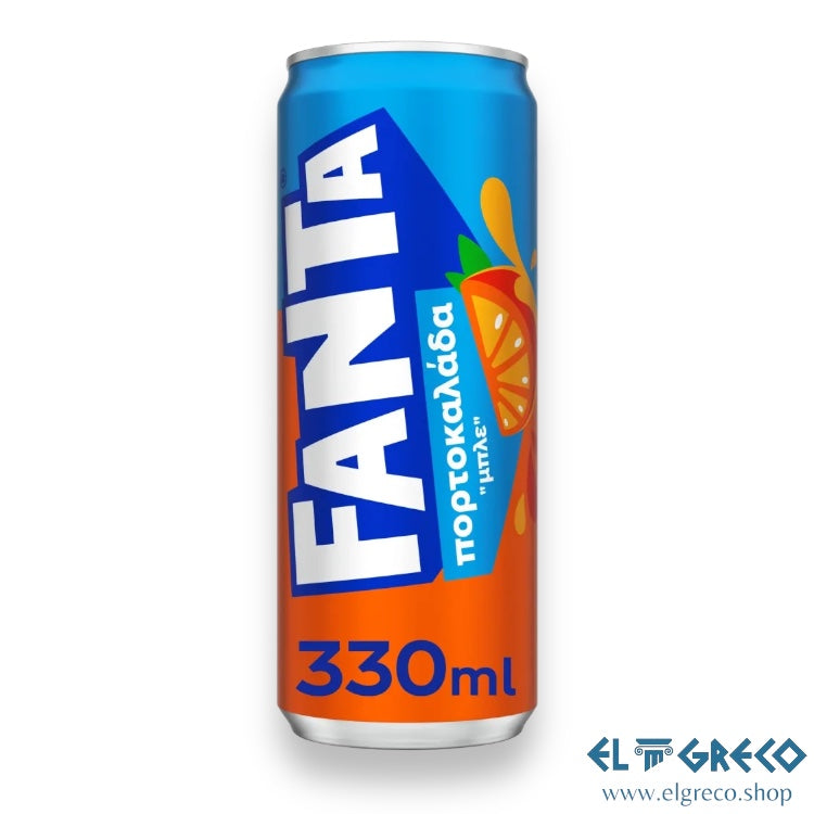 Негазирана Фанта Портокал Blue 330ml