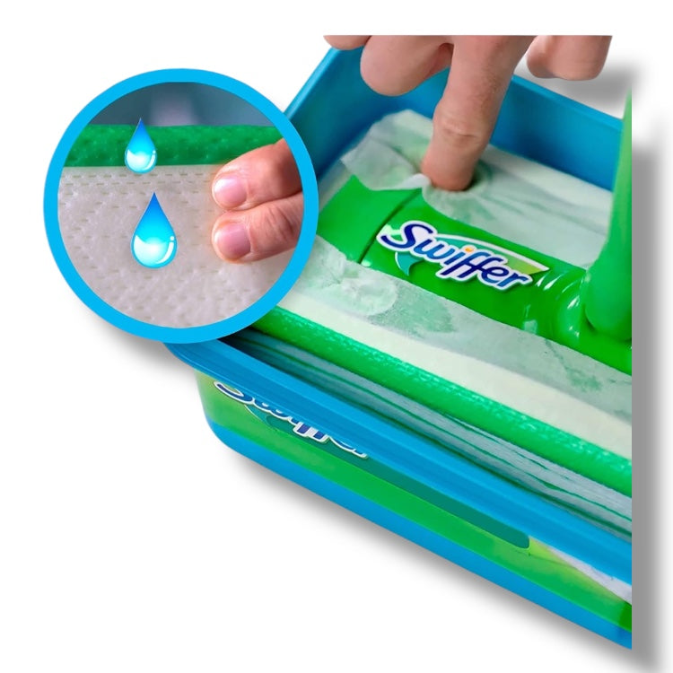 Резерви мокри кърпи за под “Swiffer”24 броя