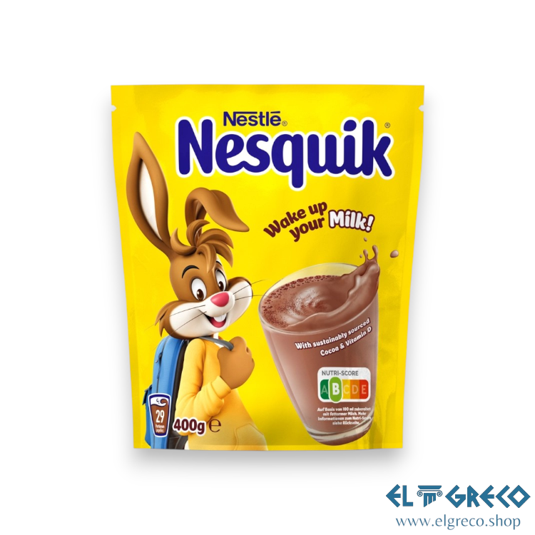 Какаова Напитка без глутен ''Nesquik'' 400гр.
