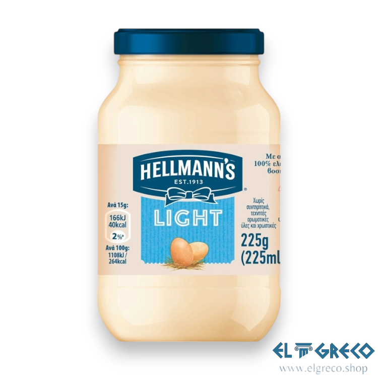 Майонеза Лайт ''Hellmann's'' 225гр.