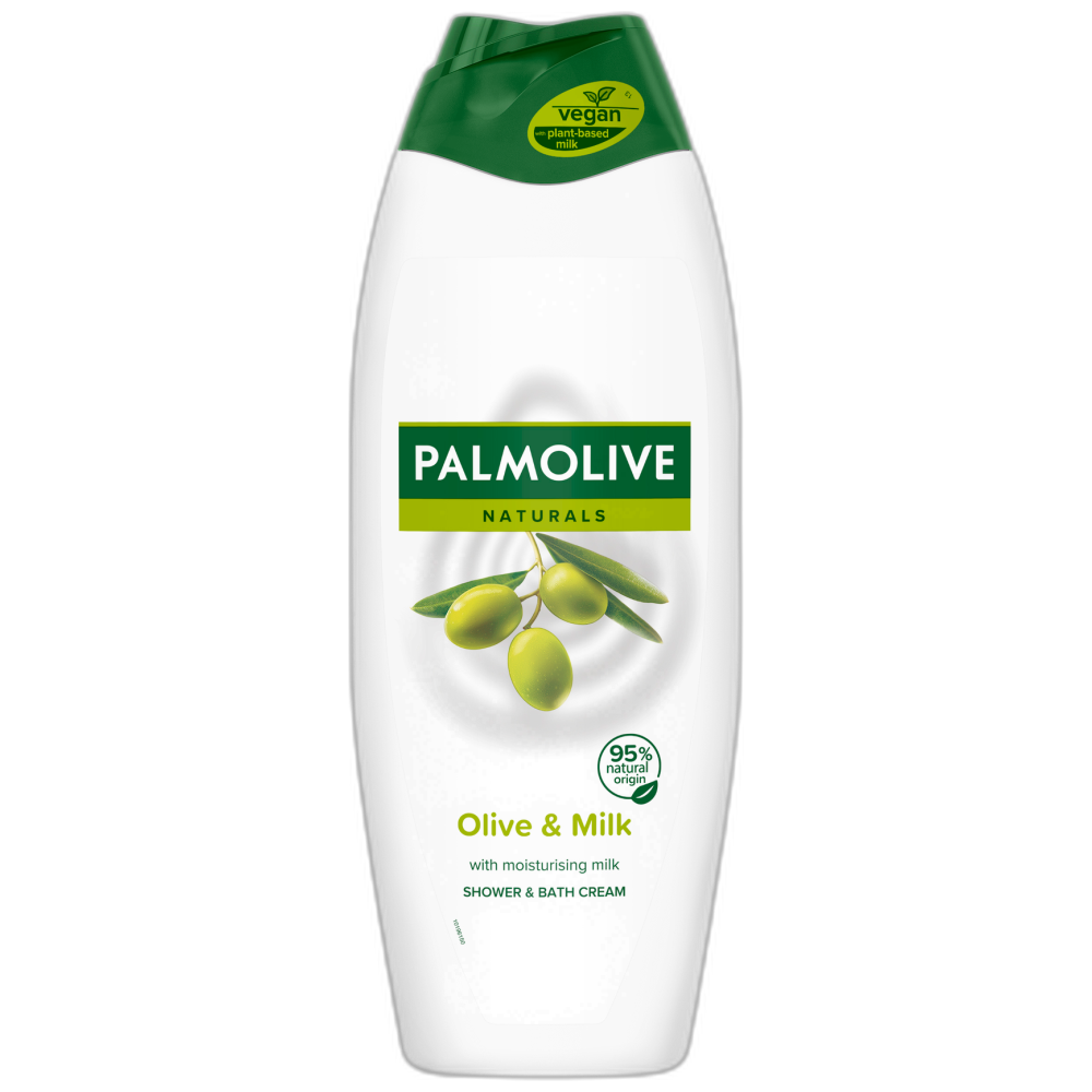 Душ гел-крем с екстракт от маслина и овлажняващо мляко ''Palmolive'' 650мл