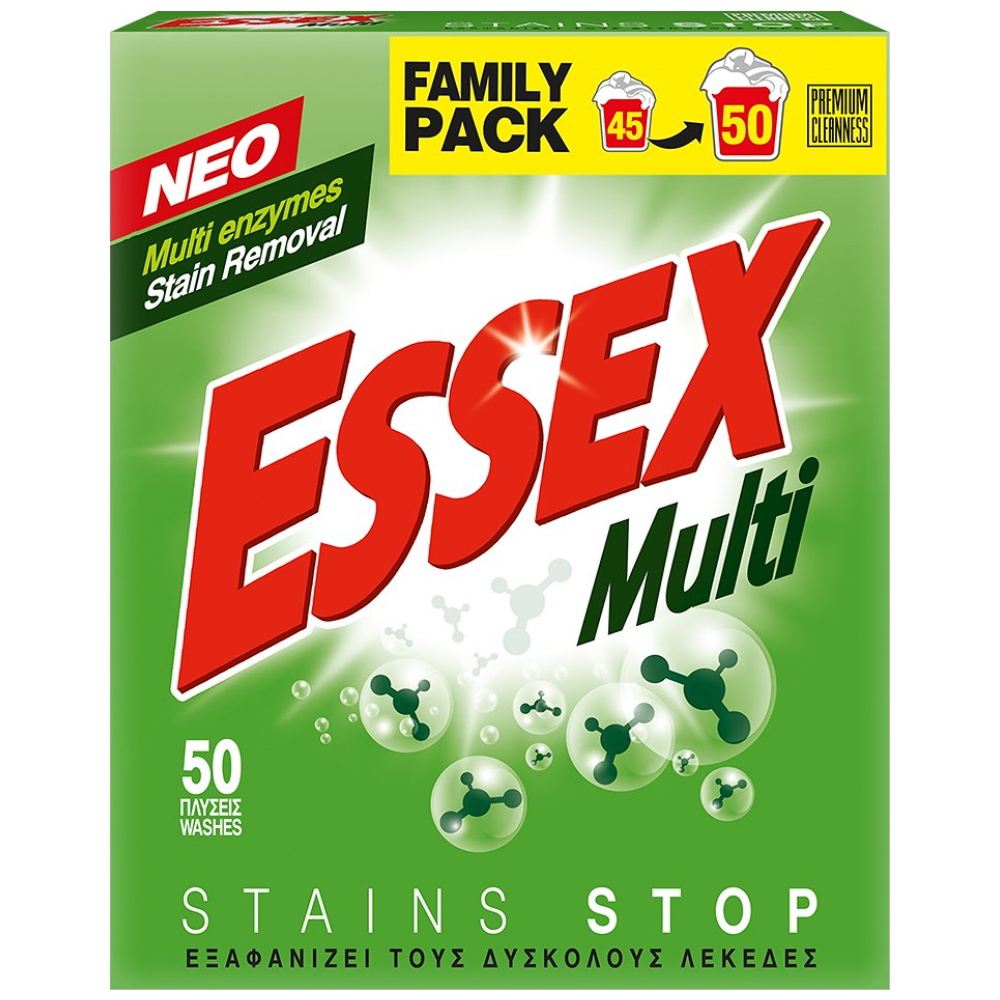 Прах За Пране "Есекс" Multi 2,4кг.