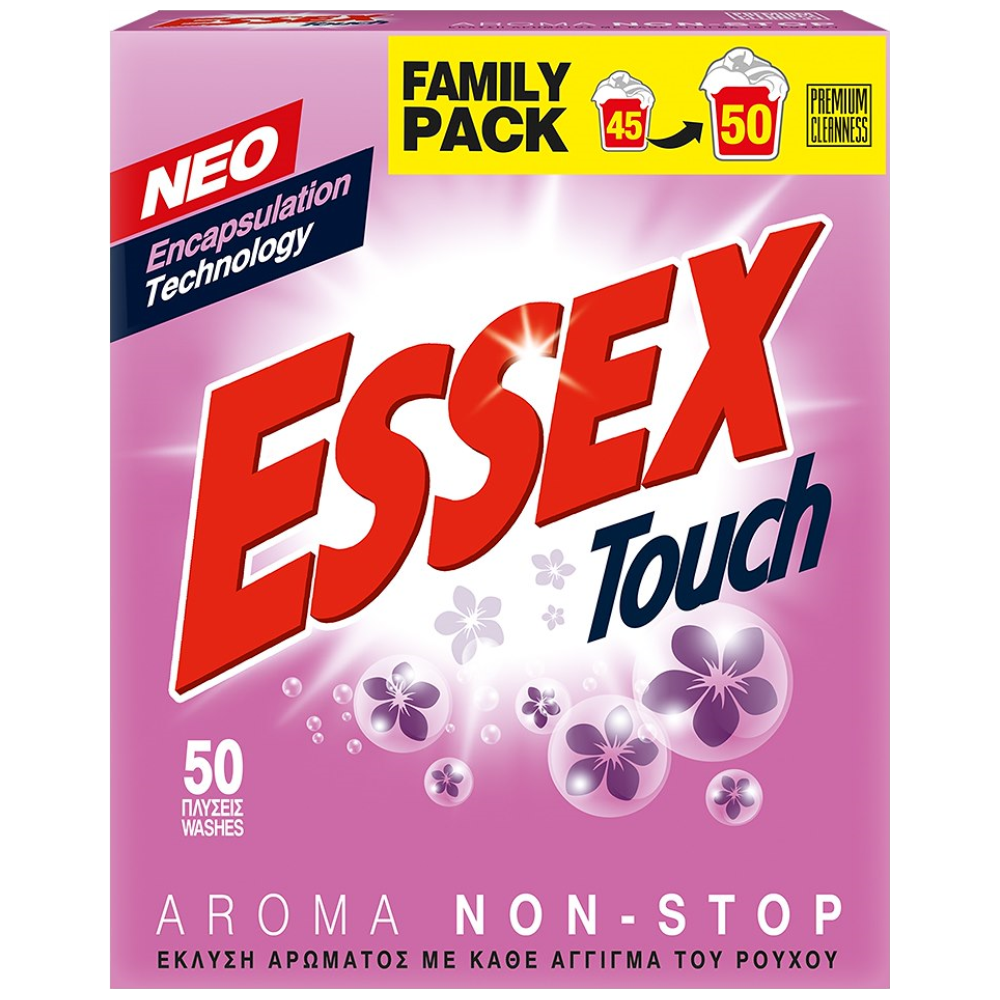 Прах за пране "Есекс" Touch 2,4кг.