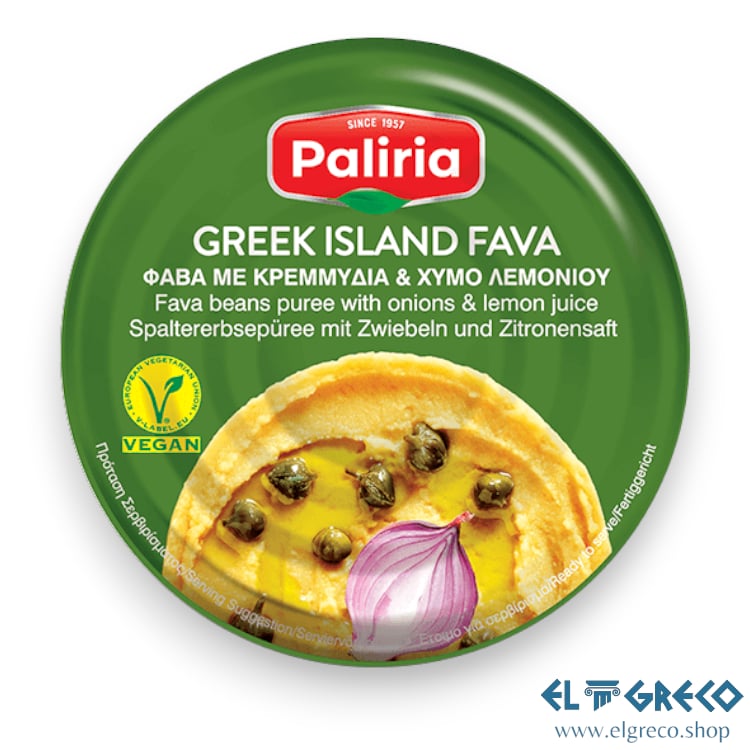 Фава с лук и лимонов сок “Paliria” 280гр.