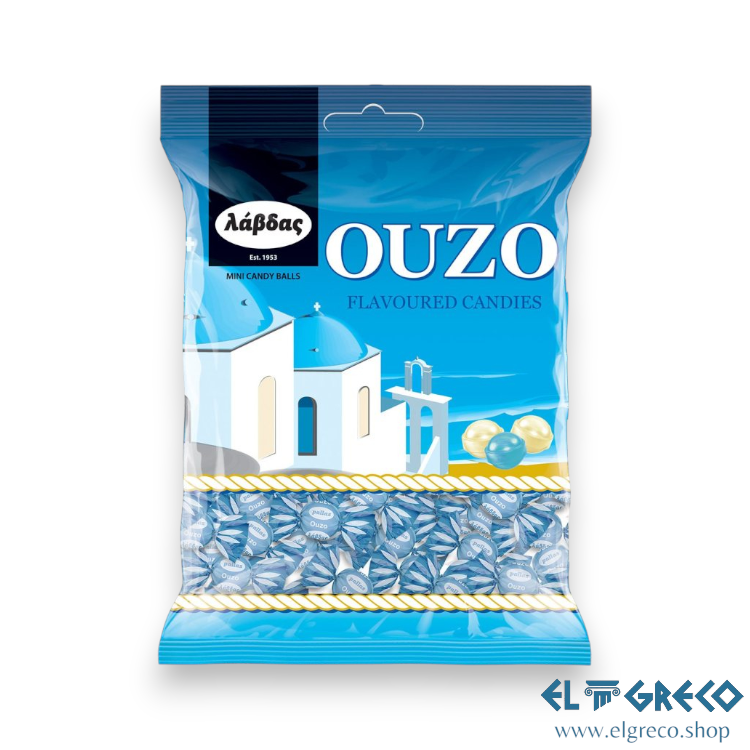 Бонбони с вкус на узо "Лавдас" 100гр.