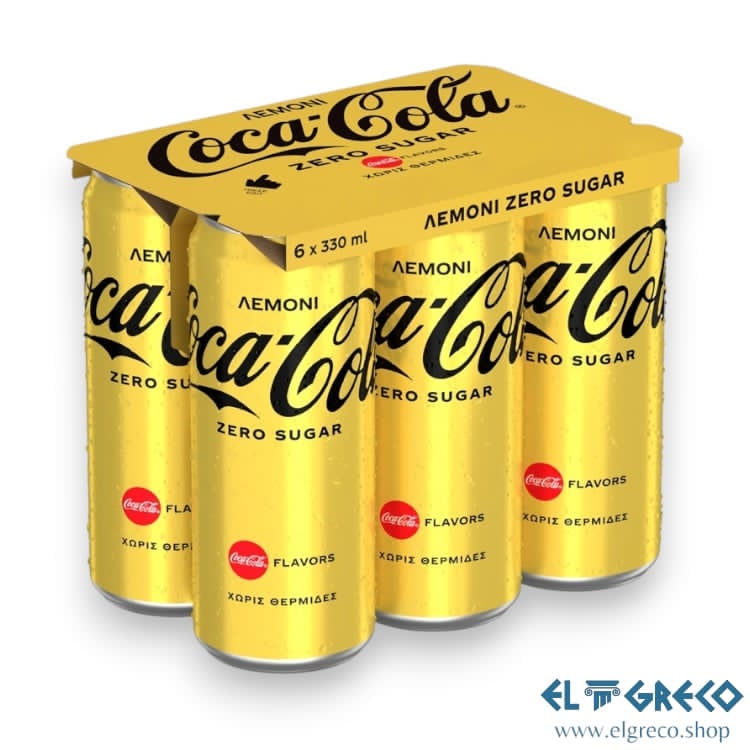 Кока Кола с Лимон Без Захар 6х330ml