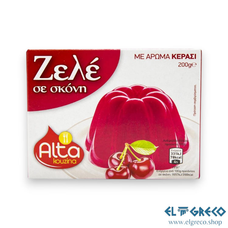 Желе с черешов вкус "Alta" 200гр.