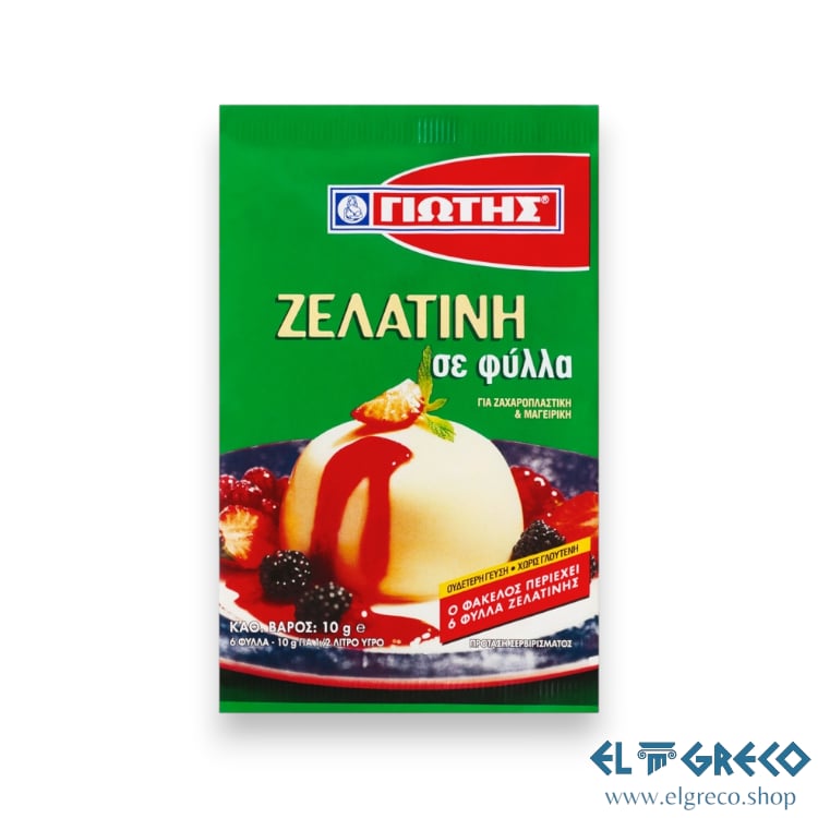 Желатин на Листа ''Йотис'' 10гр.