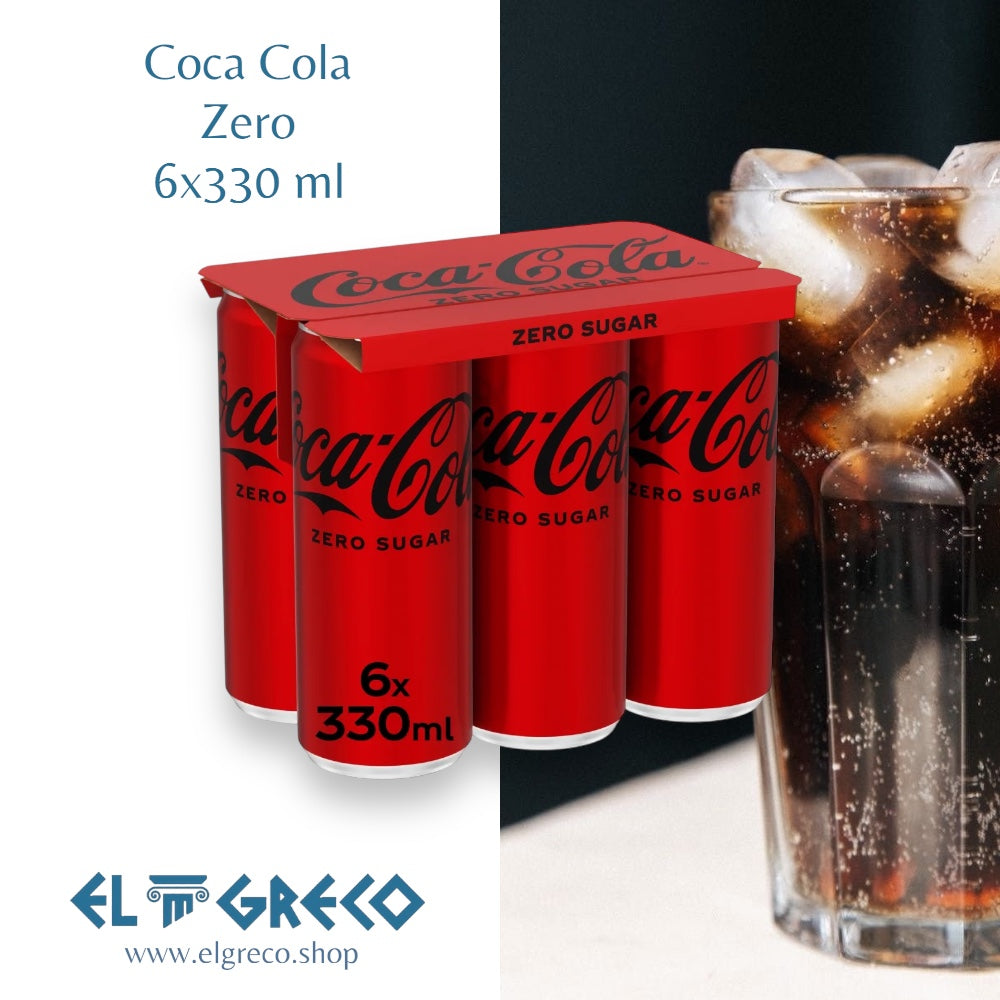 Кока Кола Зеро 6х330ml