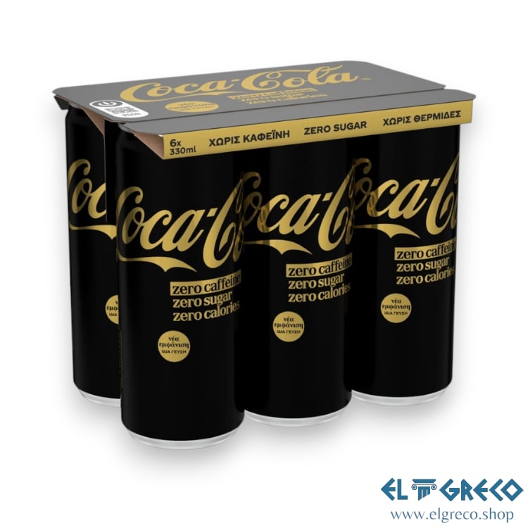 Кока Кола Зеро Без Кофеин 6х330ml