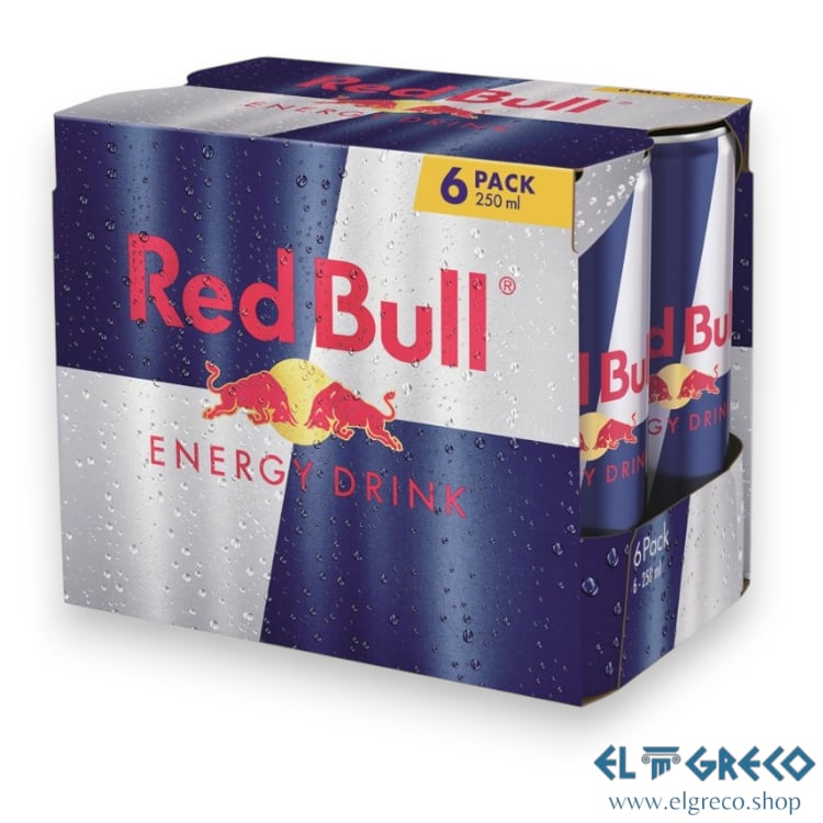 Енергийна Напитка “Red Bull” 6x250ml
