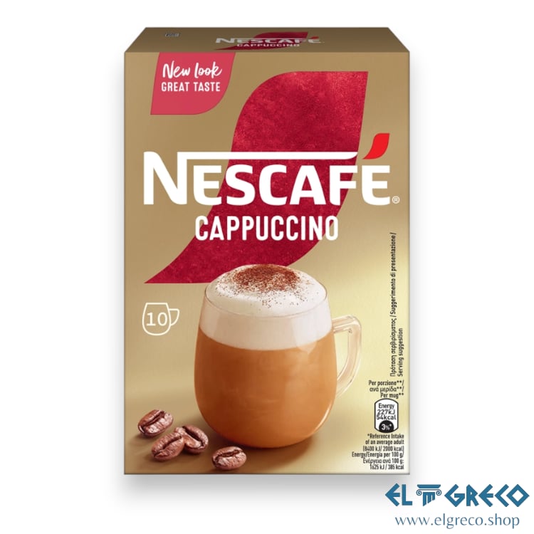 Капучино Голд Сладко “Нескафе” 10x14гр.