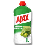 Почистващ препарат за под със зелен сапун ''Ajax'' 1L