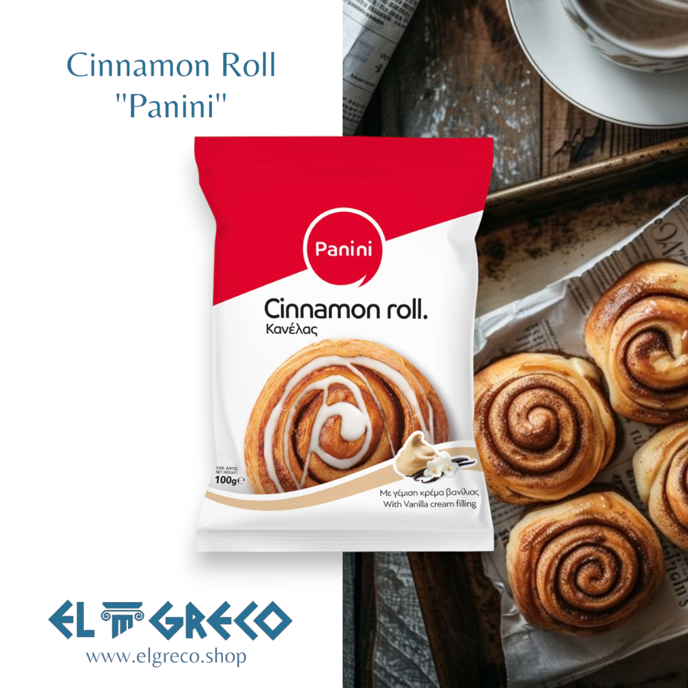 Синамон Рол с Ванилов Пълнеж ''Panini'' 100гр.