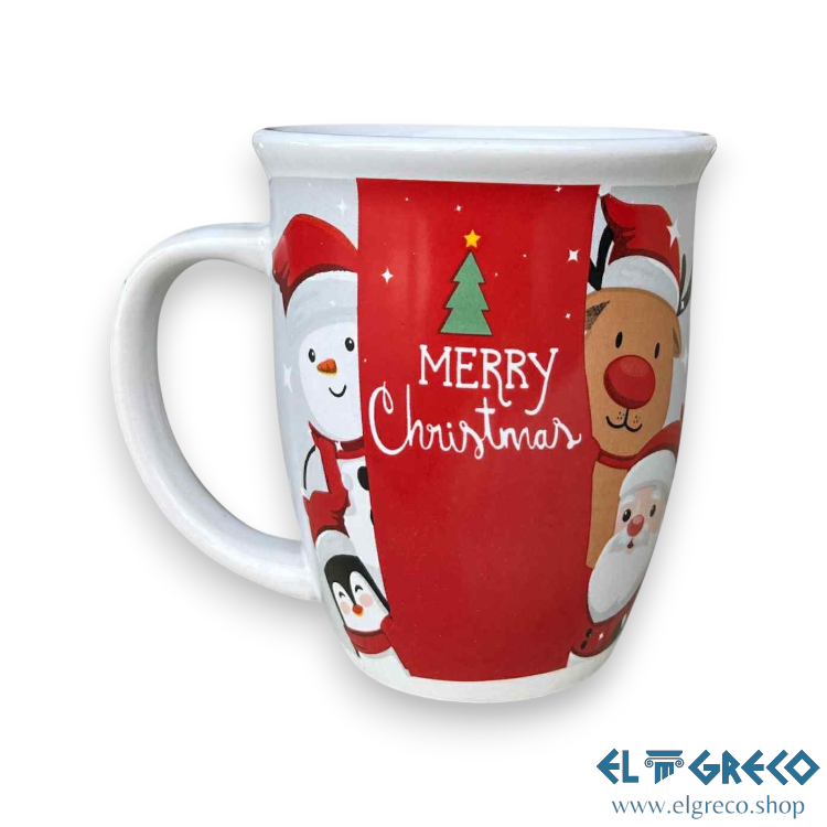 Коледна Чаша за Кафе /  Чай ''Merry Christmas '' 420ml