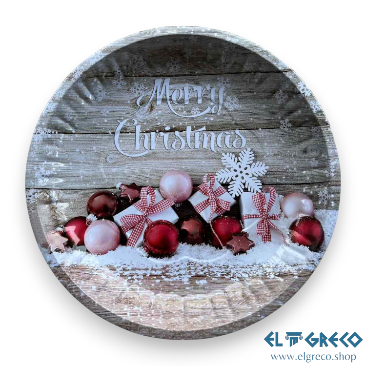 Коледно Плато за Сервиране ''Merry Christmas''