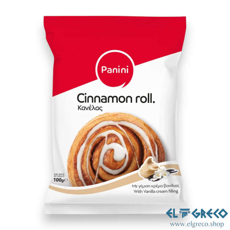 Синамон Рол с Ванилов Пълнеж ''Panini'' 100гр.