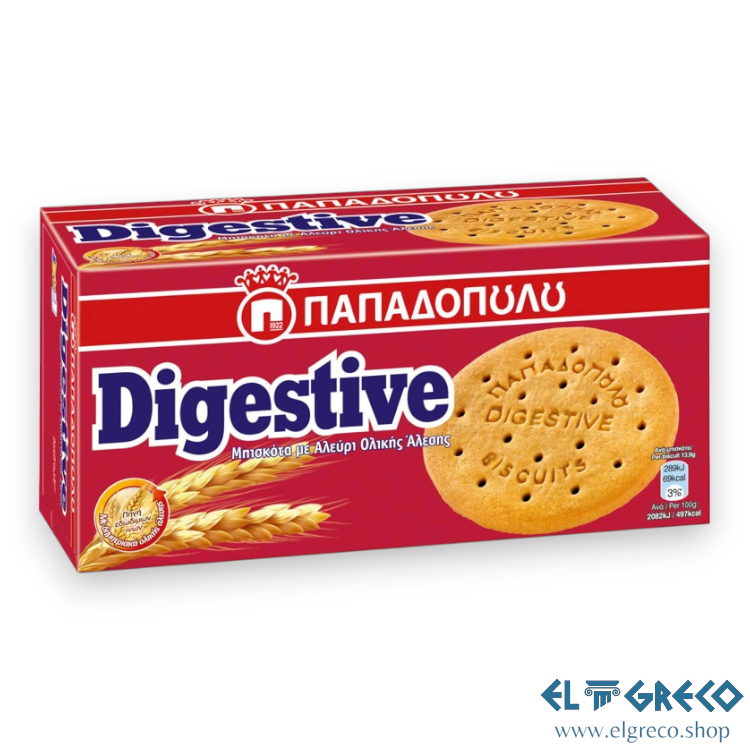 Бисквити от Пълнозърнесто Брашно ''Digestive'' 250гр.