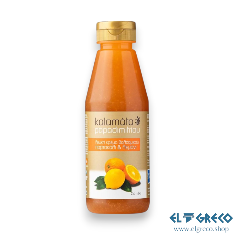 Балсамов Крем с Портокал и Лимон "Kalamata Papadimitriou" 250ml