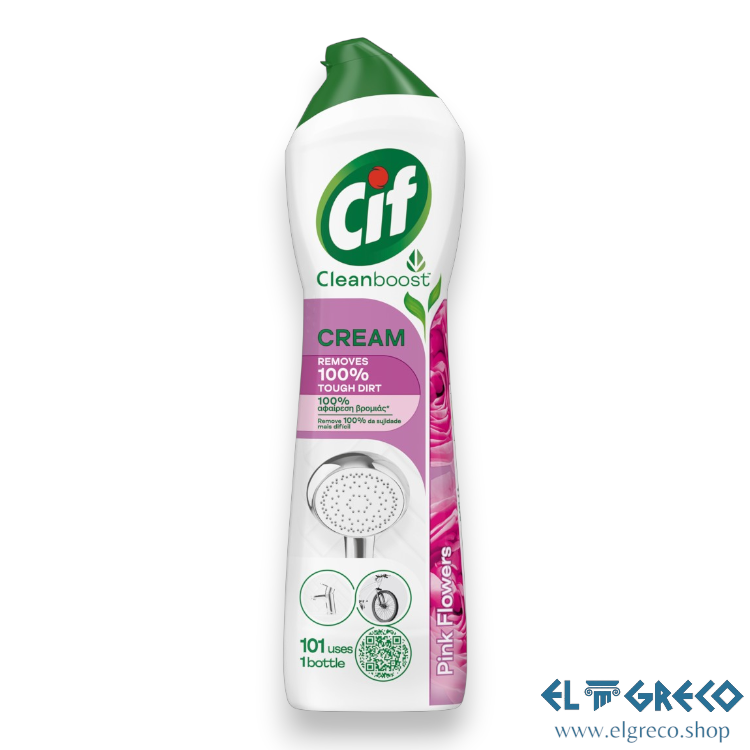 Почистващ Крем Pink Flowers "Cif" 500ml
