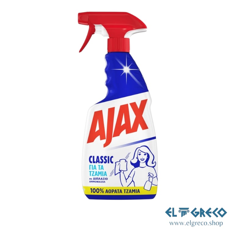 Препарат с Помпа за Почистване на Стъкла ''Ajax'' 500мл.