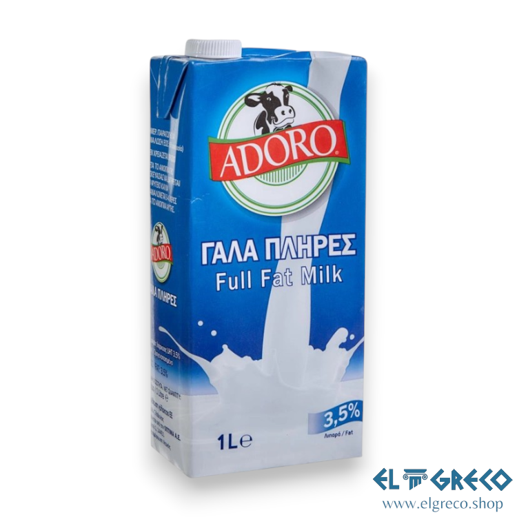 Дълготрайно Мляко 3,5% "Adoro" 1L