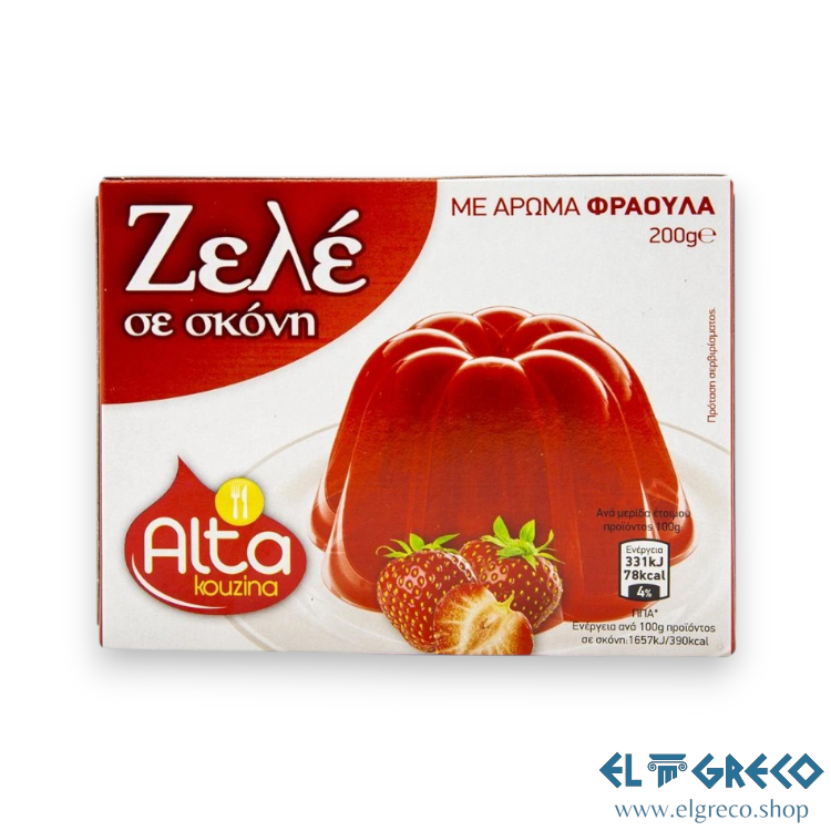 Желе с ягодов вкус "Alta" 200гр.